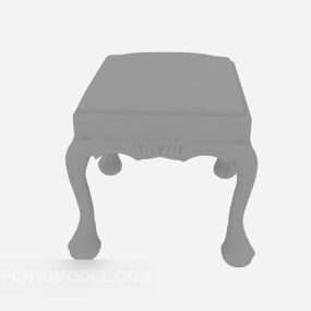 홈 의자 골동품 3d 모델