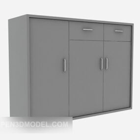 Office Staff Cabinet 3d model