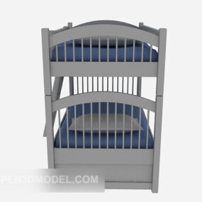 Yukarı Ve Aşağı Çocuk Yatağı 3D model