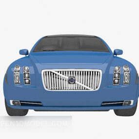 자동차 블루 3d 모델