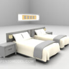 Комплект мебели с двумя односпальными кроватями