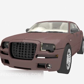 Autosedan 3D-model