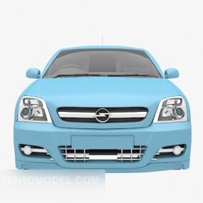 Car Blue Paint 3d model