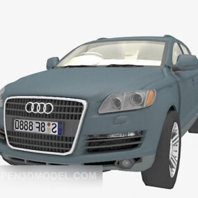 3д модель автомобиля Audi седан