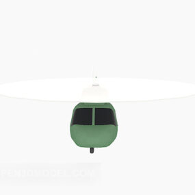 Klein vliegtuigvaasmeubilair 3D-model