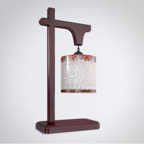 Chinese Style Hanging Table Lamp Furniture 3d model