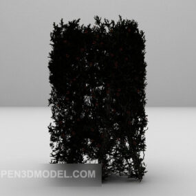 Groene plant wanddecoratie 3D-model