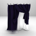 紫色のカーテン 3d モデルのダウンロード