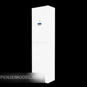 Meubles de climatisation blancs modèle 3D