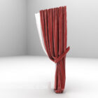 Red Curtain 3d Model Download