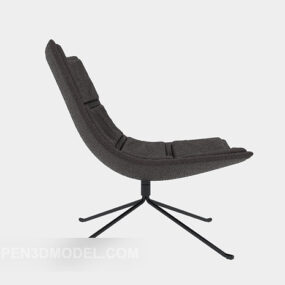 Leather Office Relax Chair Furniture 3d model