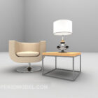 Moderne enkelt sofabordsmøbler