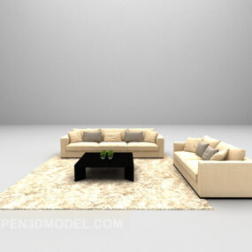 Carpet Round 3d model