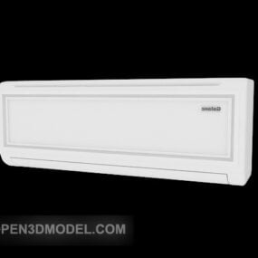 White Air Conditioning Wall Mount 3d model