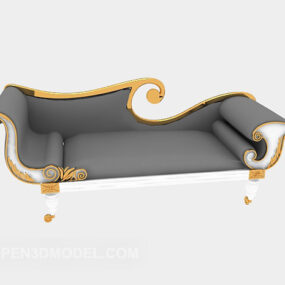 Model 3d Sofa Louge Gaya Mewah