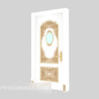 Classic Carving Door White Color
