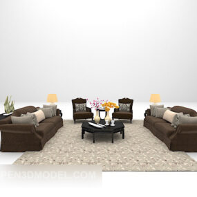Home Combination Sofa 3d model