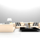 Light-beige Sofa Table Furniture
