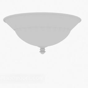 Home Chandelier Round Shade 3d model