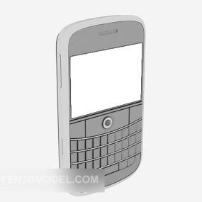 Modello 3d del telefono cellulare Blackberry
