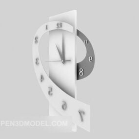 3d модель меблів з маятниковим годинником