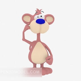 Monkey Toys Character 3d model