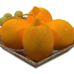 Mô hình 1d Fruit Pear V3