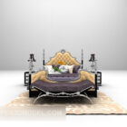 European Luxury Double Bed V3