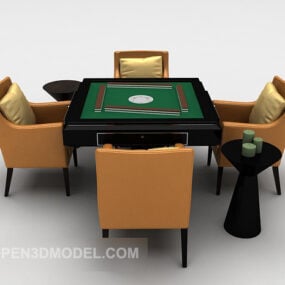 Casino Mahjong Furniture 3d model