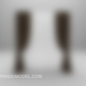 Tirai Besar Untuk Bilik Mesyuarat model 3d