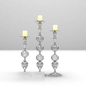 Decorative Candlestick 3d model