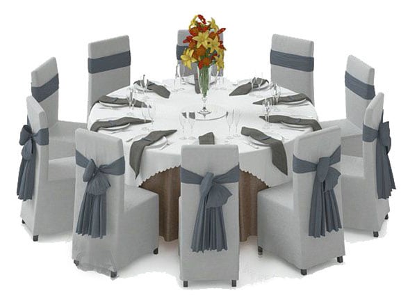 Hotel Wedding Restaurant Krzesła stołowe