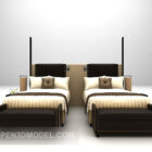 Две односпальные кровати в европейском стиле