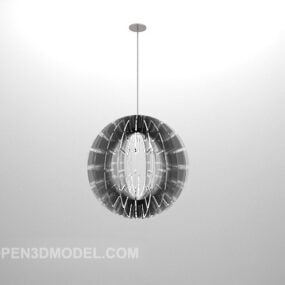 Ceiling Spherical Chandelier 3d model