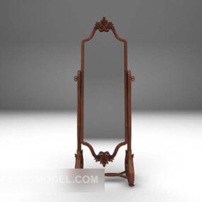 Mirror Wood Frame V1 דגם תלת מימד