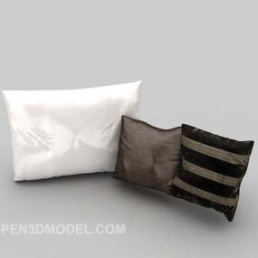 Pillow With Patterns 3d model