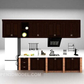 Küchengerätemöbel 3D-Modell