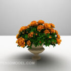 Pflanzenblume 3D-Modell herunterladen