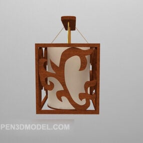 Chinese Carving Chandelier Furniture 3d model