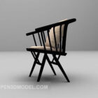 Vnitřní nábytek ze dřevěné židle