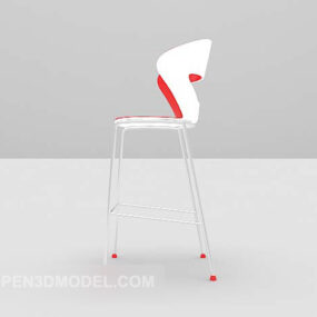 Bar Sandalyesi Plastik Mobilya 3d model