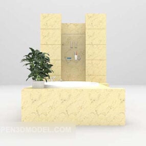 Bathtub Furniture 3d model