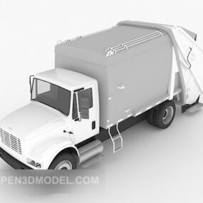 Camiones de carga modelo 3d