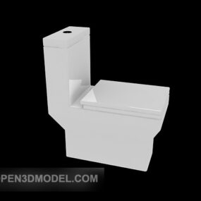 Toilette in ceramica V2 modello 3d