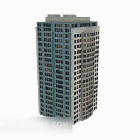 Commercial Hi-rise Building 3d model