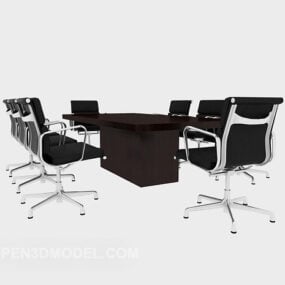 Of Company Conference Table Chairs 3d model