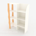 Home Display Cabinet White Paint
