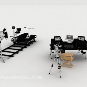 معدات صانع الأفلام نموذج ثلاثي الأبعاد