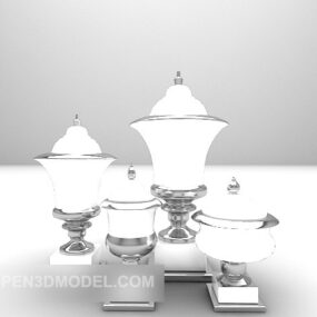 Perabotan Lampu Meja Model 3d