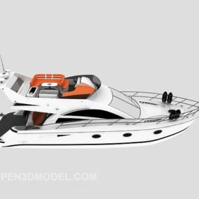 海上运输游艇3d模型